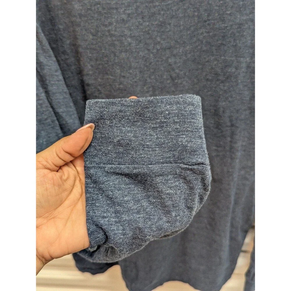 Polo Ralph Lauren‎ Size XL Custom Slim Fit Heathered Blue Long Sleeve Shirt
